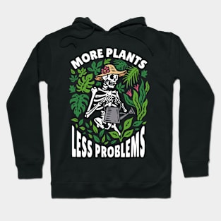 More Plants, Less People Hoodie